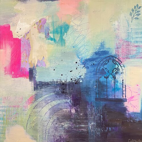 Azure Arch by Alison Gilbert, Painting for Sale on Select