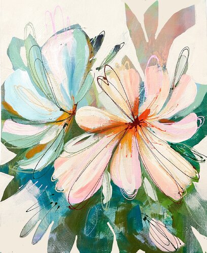 Peach Perfect by Alison Gilbert, Painting for Sale on Select