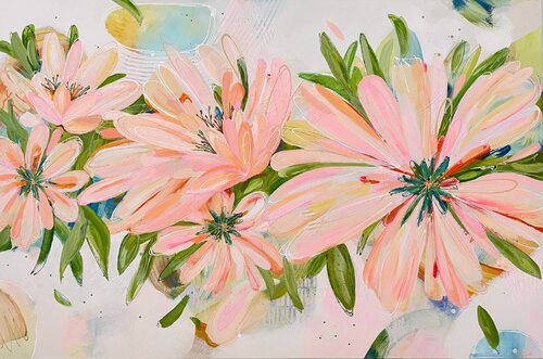 Coral Crush by Alison Gilbert, Painting for Sale on Select