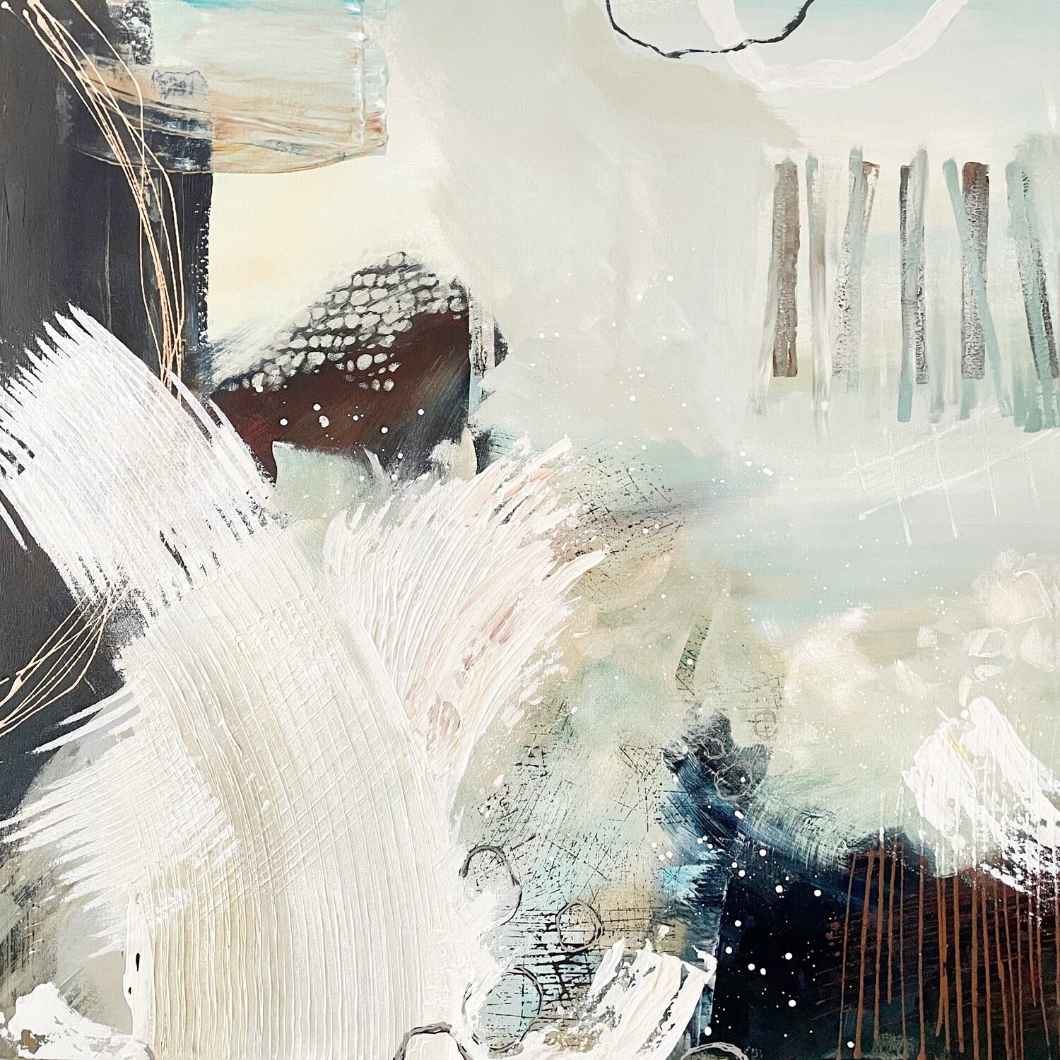 Siren's Swell Alison Gilbert Original painting for sale