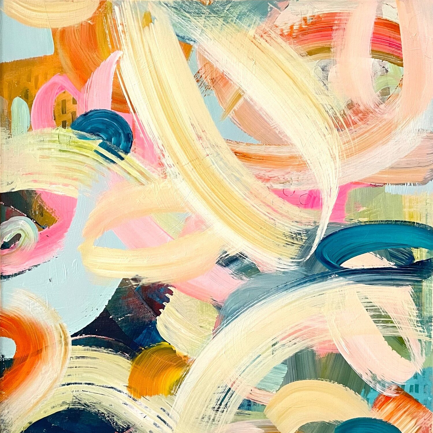 Freewheeling Alison Gilbert Original painting for sale