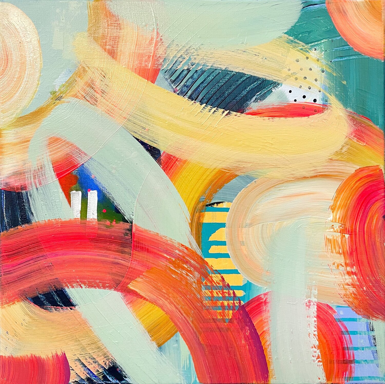 Carousel Alison Gilbert Original painting for sale