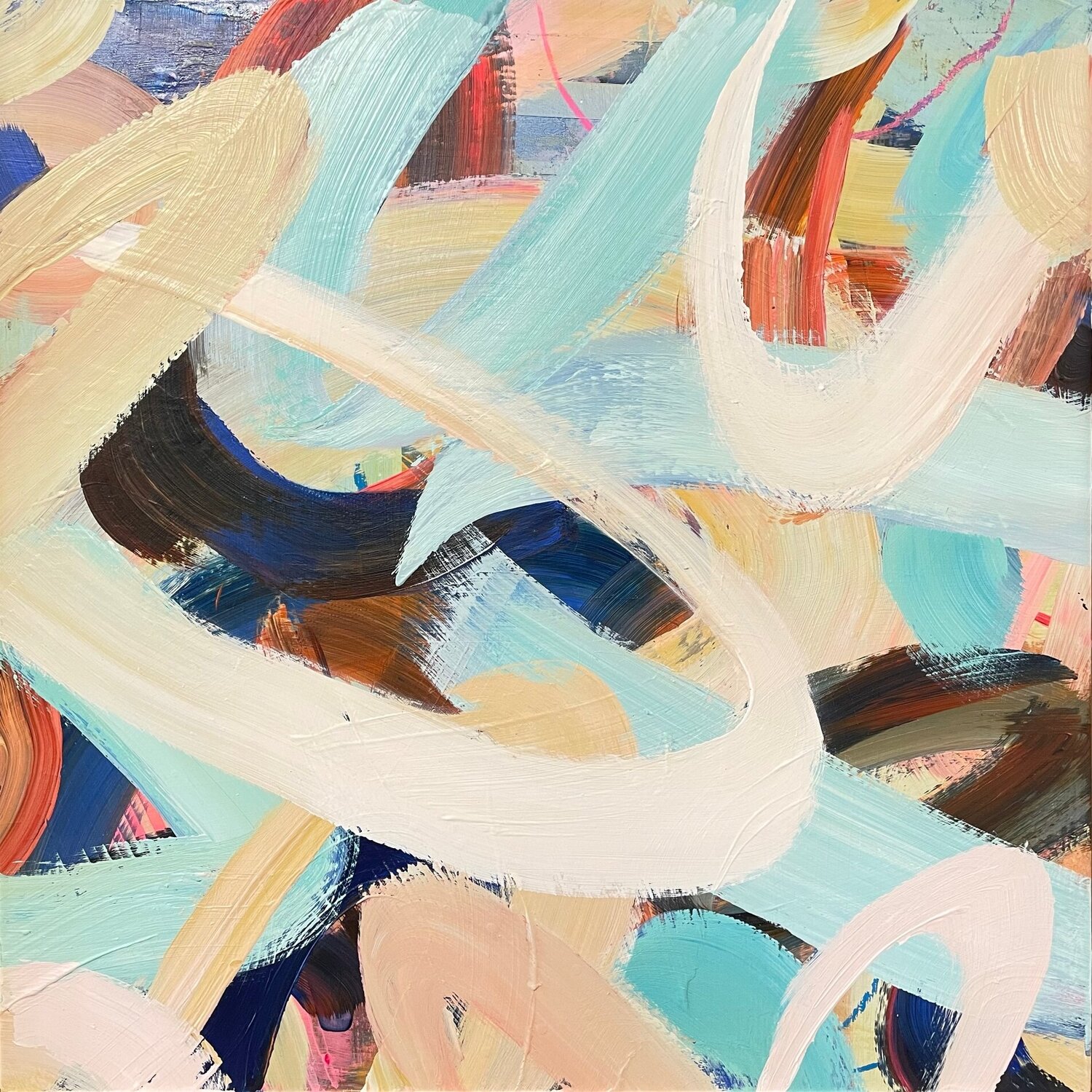 Twist and Shout Alison Gilbert Original painting for sale