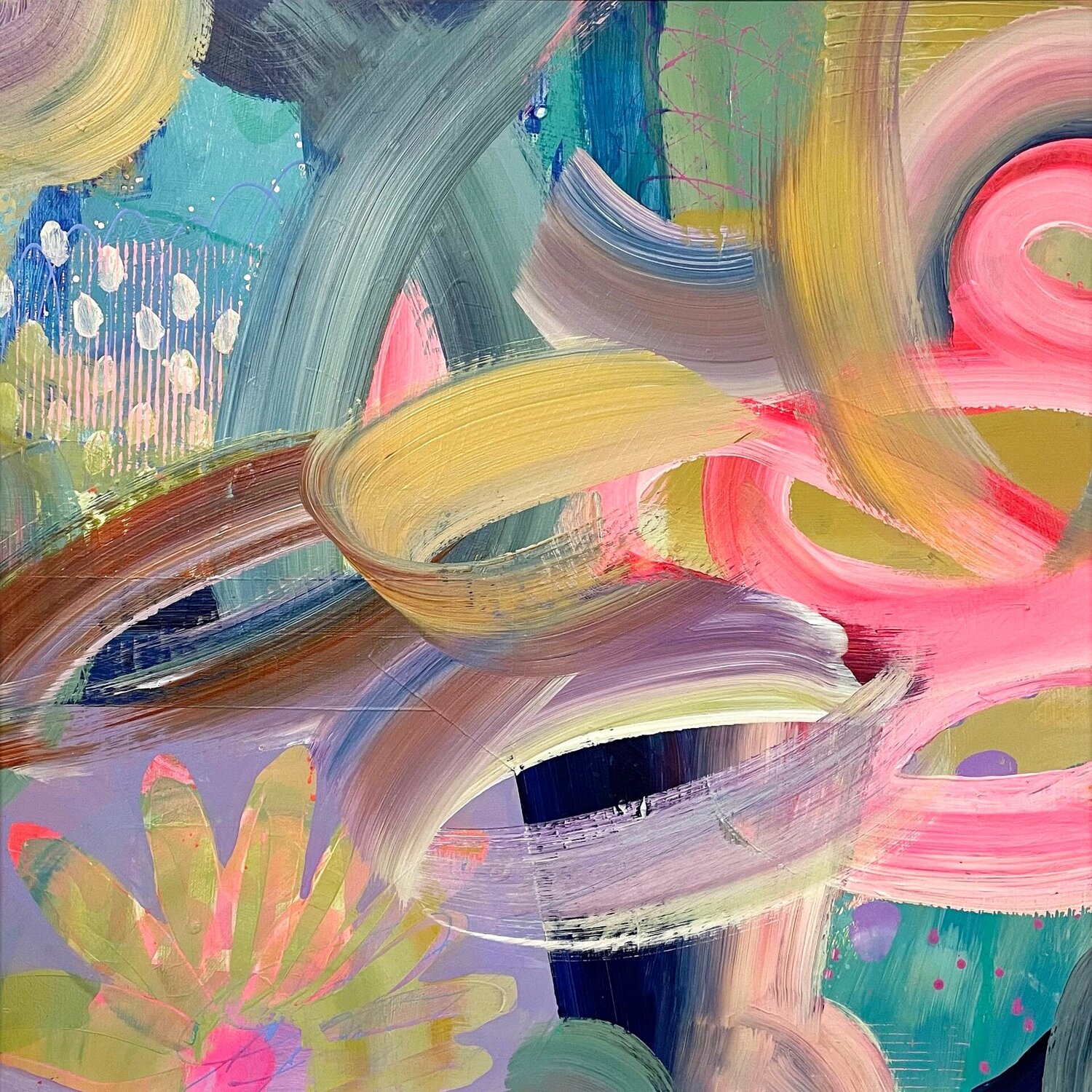 On the Waltzers Alison Gilbert Original painting for sale