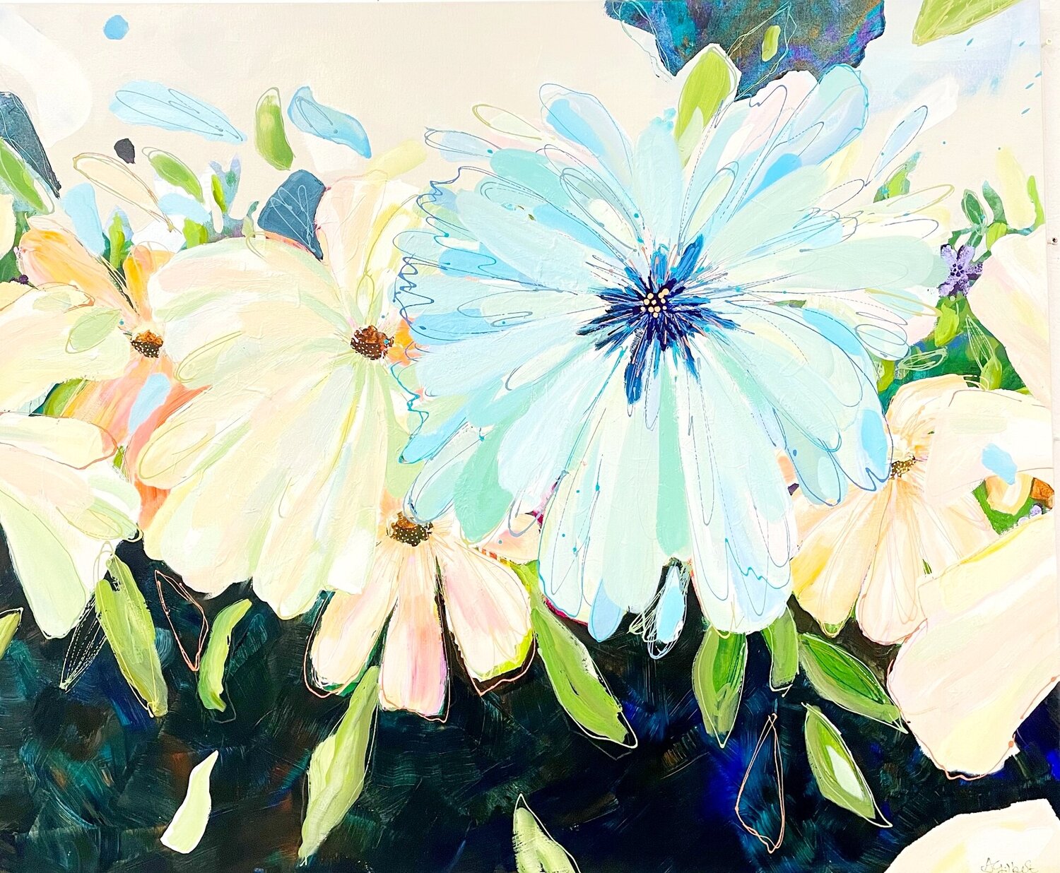 Vanilla Sky Alison Gilbert Original painting for sale