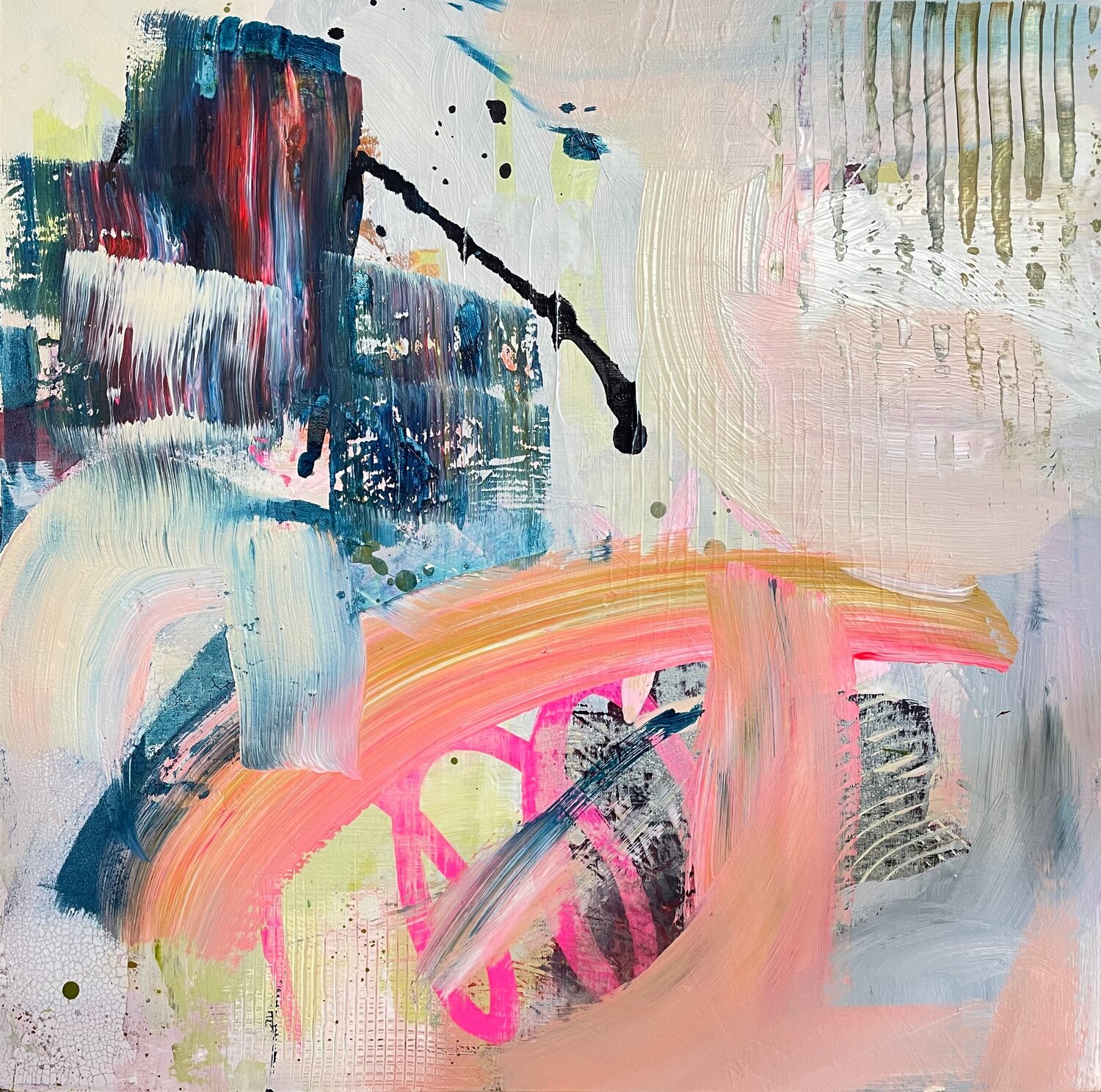 Chaos is her middle name Alison Gilbert Original painting for sale