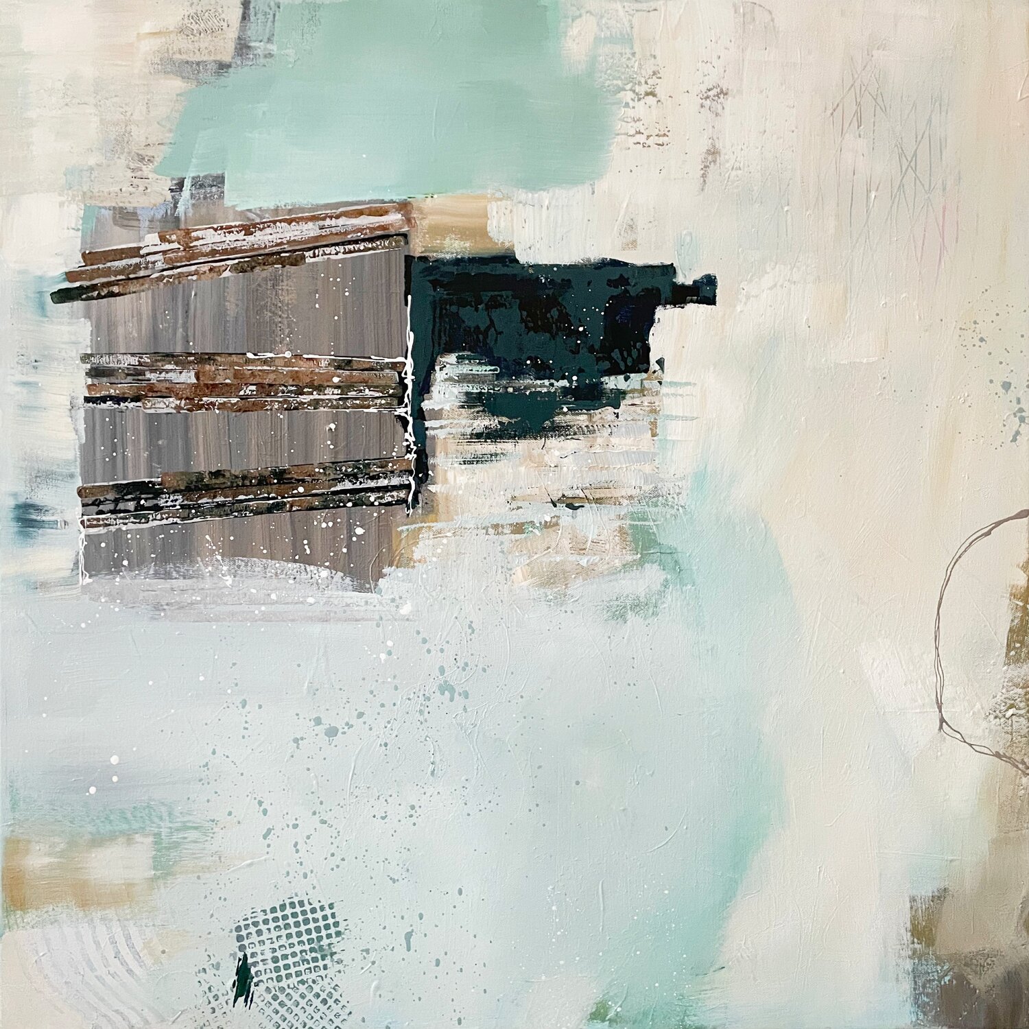Seafoam's Echo Alison Gilbert Original painting for sale