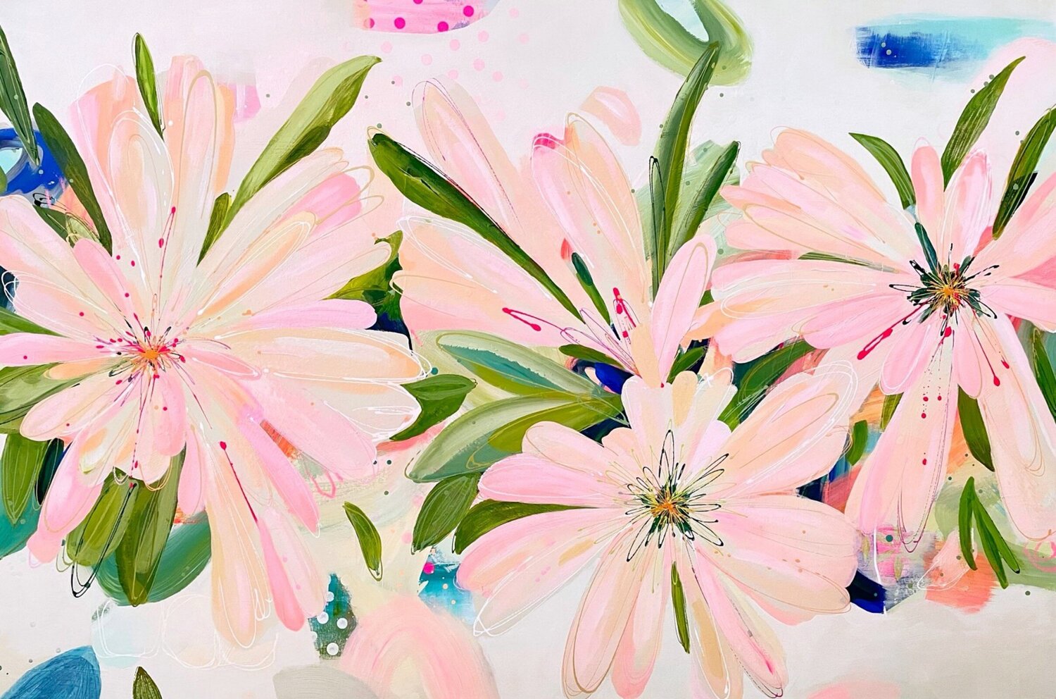 Bellini Blooms Alison Gilbert Original painting for sale