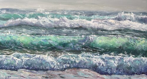 Breaking rhythm by Lena Dil, Painting for Sale on Select