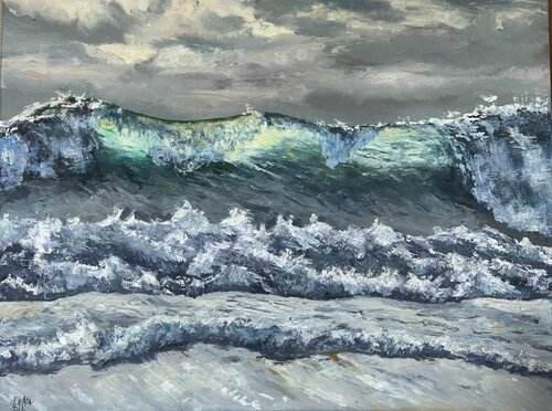 When the light returns by Lena Dil, Painting for Sale on Select