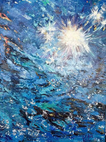 Toward the light by Olena Dil, Painting for Sale on Select