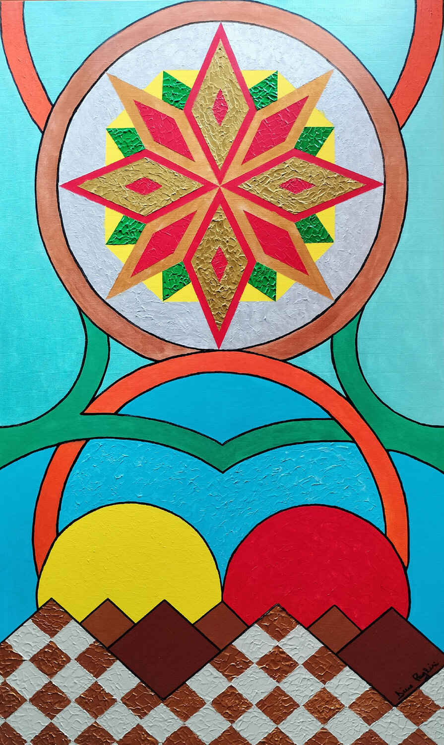 Passione e sogni Dino Puglisi Original painting for sale