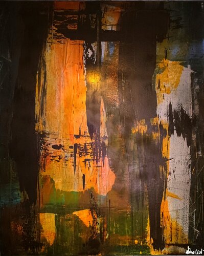 Contrée by Stéphane Droit, Painting for Sale on Select