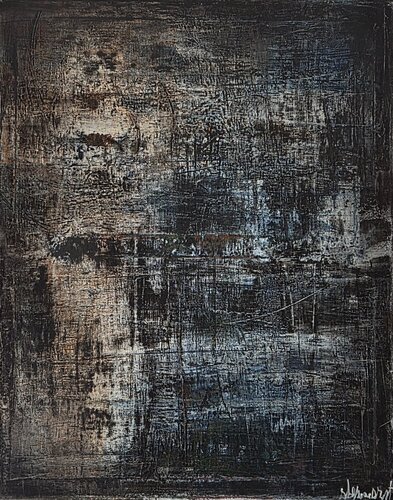Terribleue by Stéphane Droit, Painting for Sale on Select