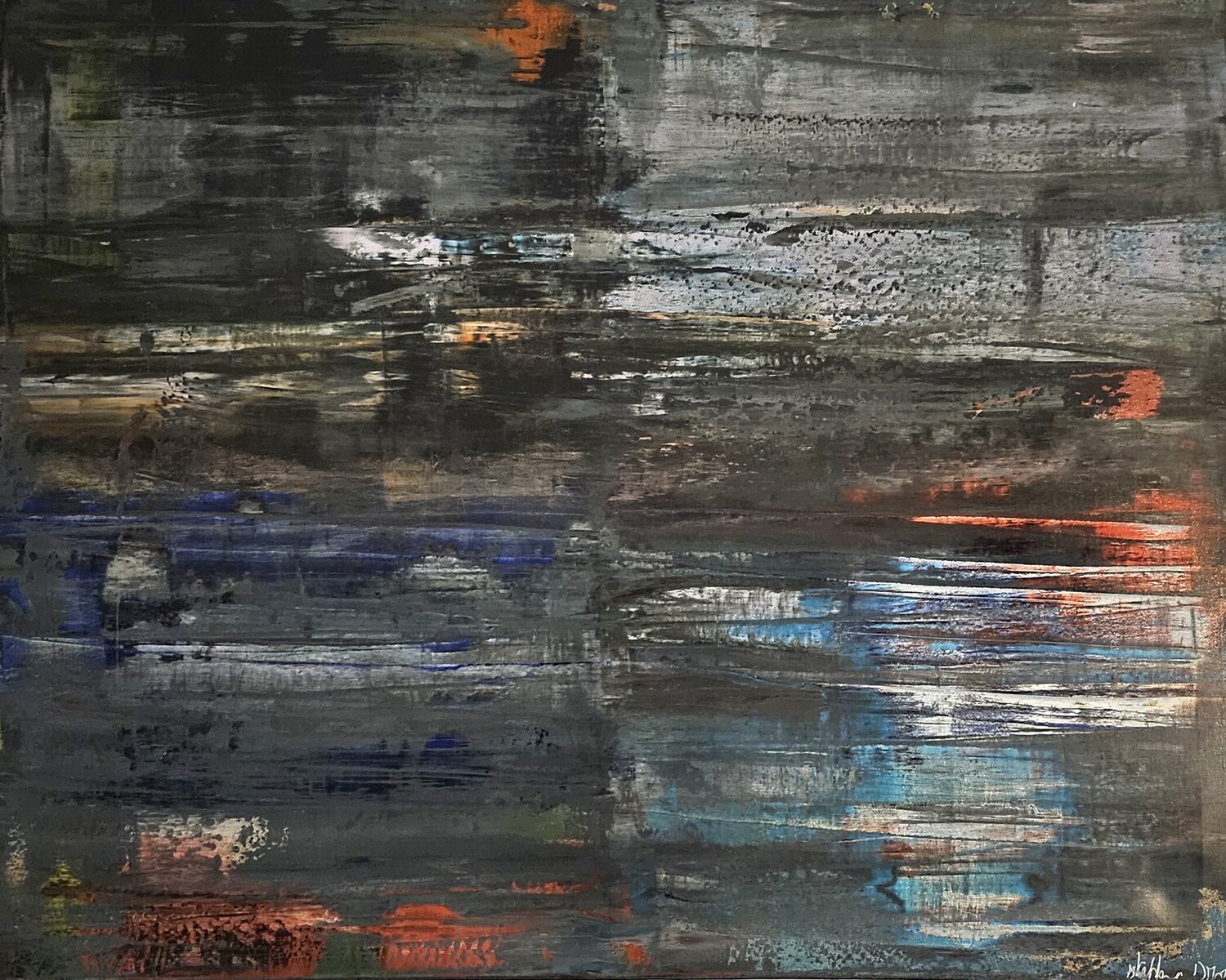 Batel Avenue Stéphane Droit Original painting for sale