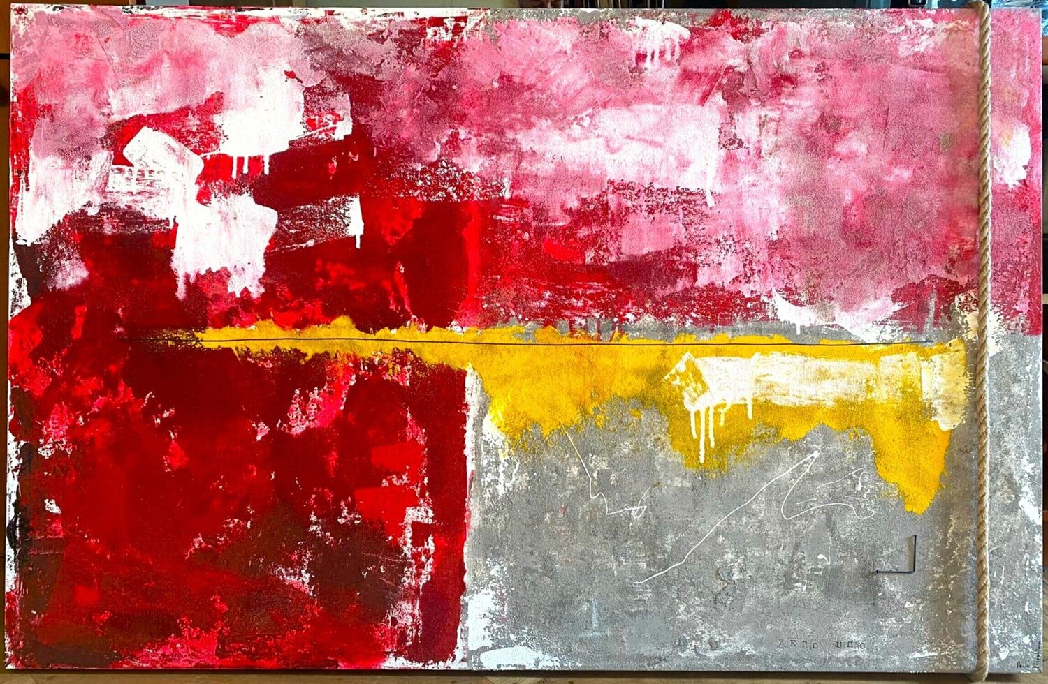 ZEROUNO 031223 PAOLO NAPOLITANO Original painting for sale