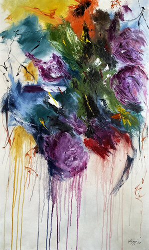 Fiori piangenti by YŪREI, Painting for Sale on Select