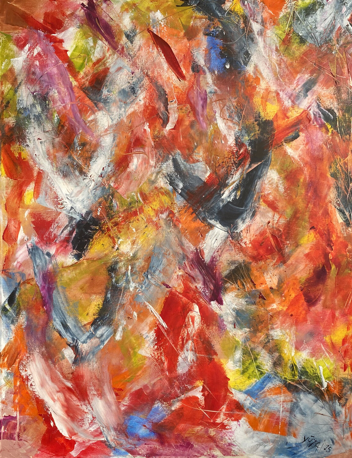 La voliera YŪREI Original painting for sale