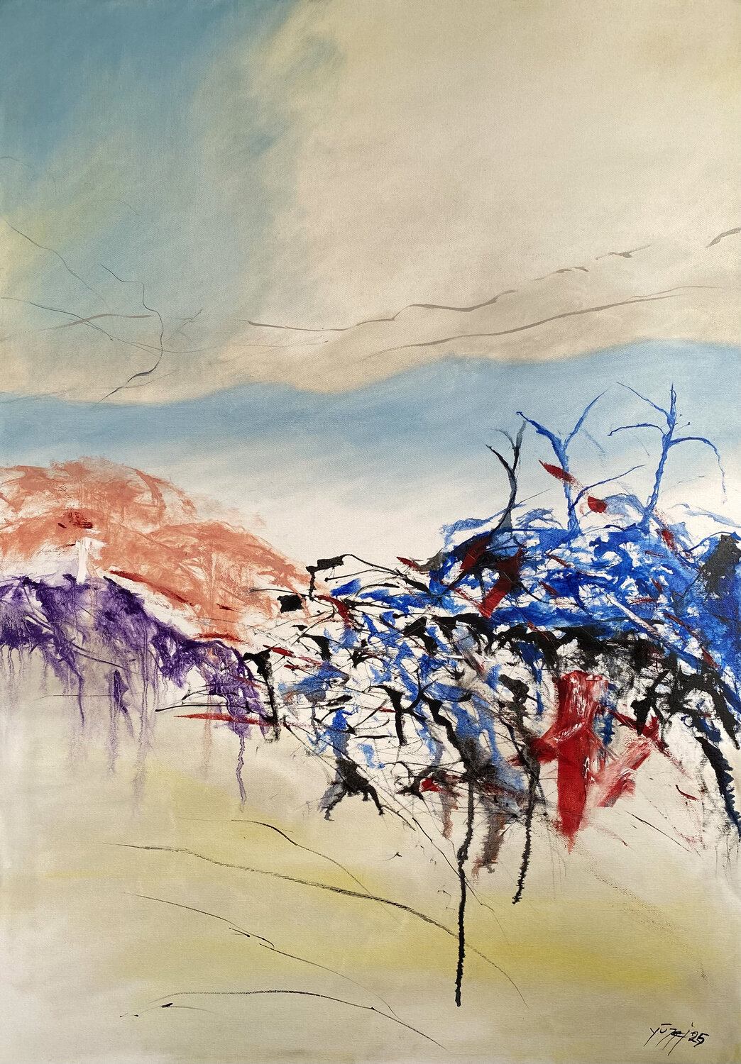 Rubra YŪREI Original painting for sale