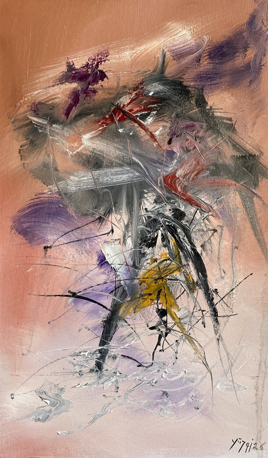Il contendente YŪREI Original painting for sale