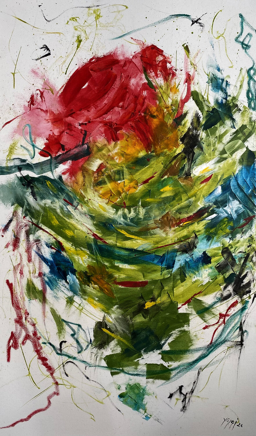 Non cogliermi YŪREI Original painting for sale