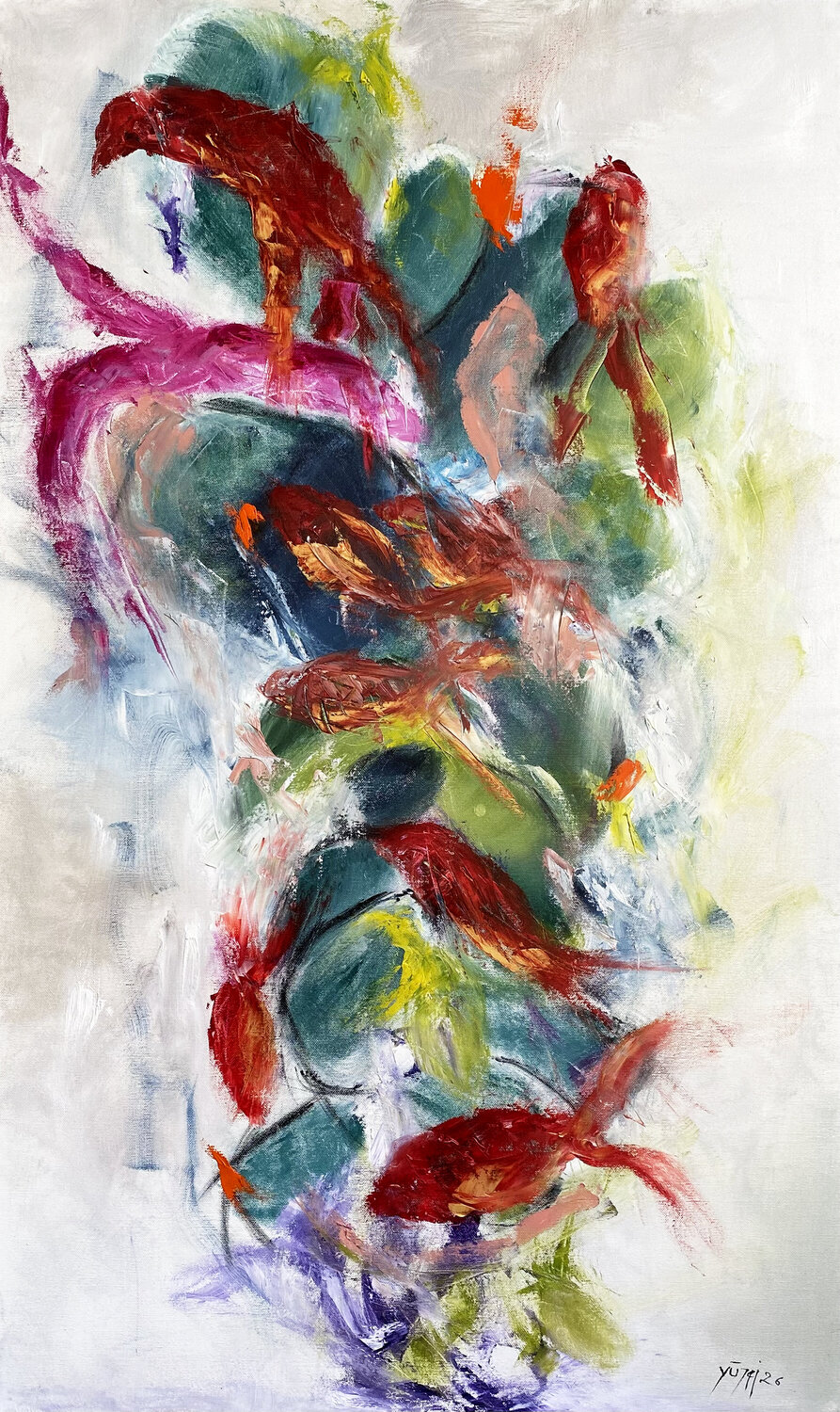 Moby Dick YŪREI Original painting for sale