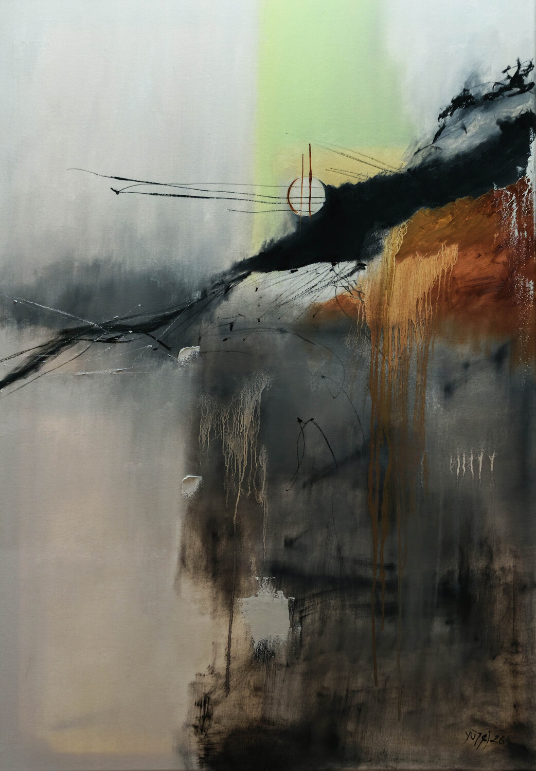 Amata luna YŪREI Original painting for sale