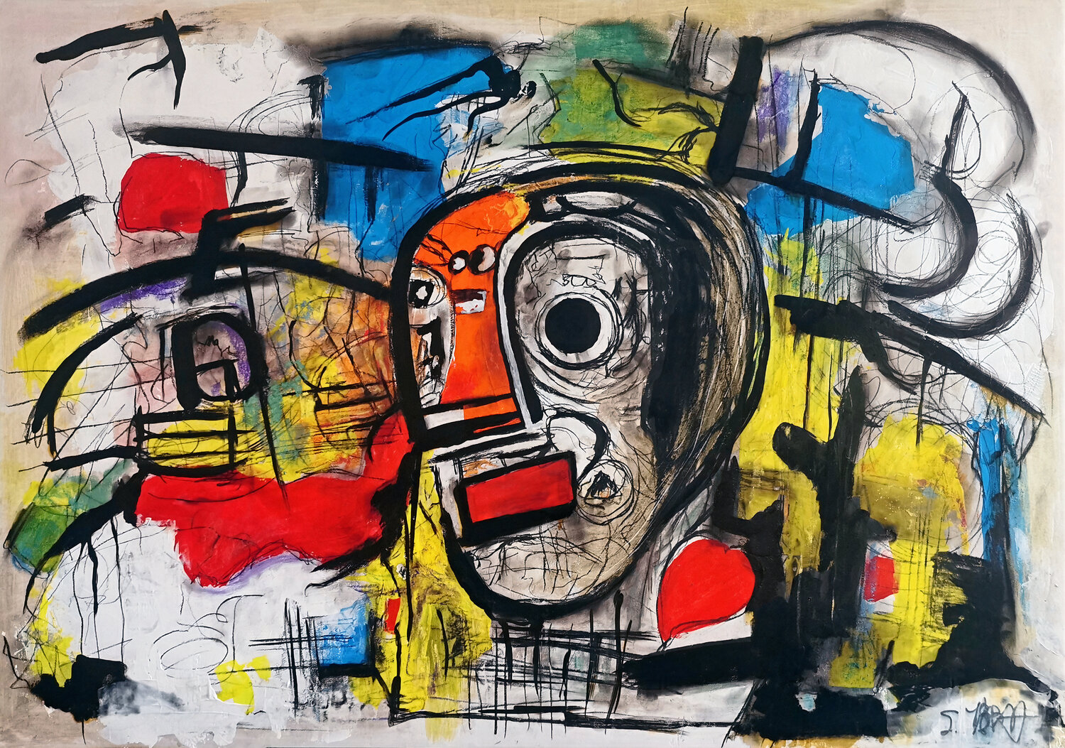 L'innamorato simone ibba Original painting for sale