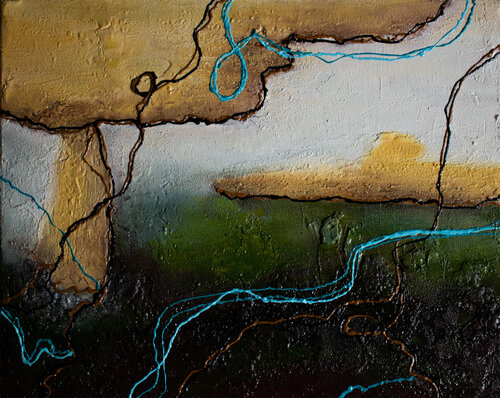 Bruchstücke der Zeit by Fortuna Per, Painting for Sale on Select