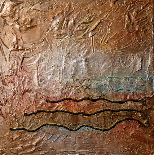 Stille Erosion by Fortuna Per, Painting for Sale on Select