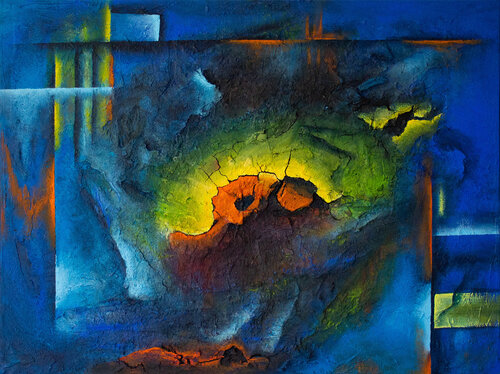 Geheimnisse des Kosmos by Fortuna Per, Painting for Sale on Select