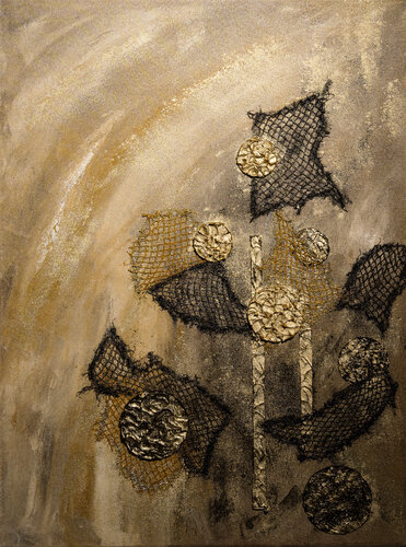 Gewebte Zeit by Fortuna Per, Painting for Sale on Select