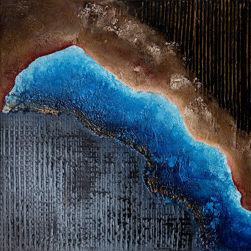 Fractured Horizon by Fortuna Per, Painting for Sale on Select