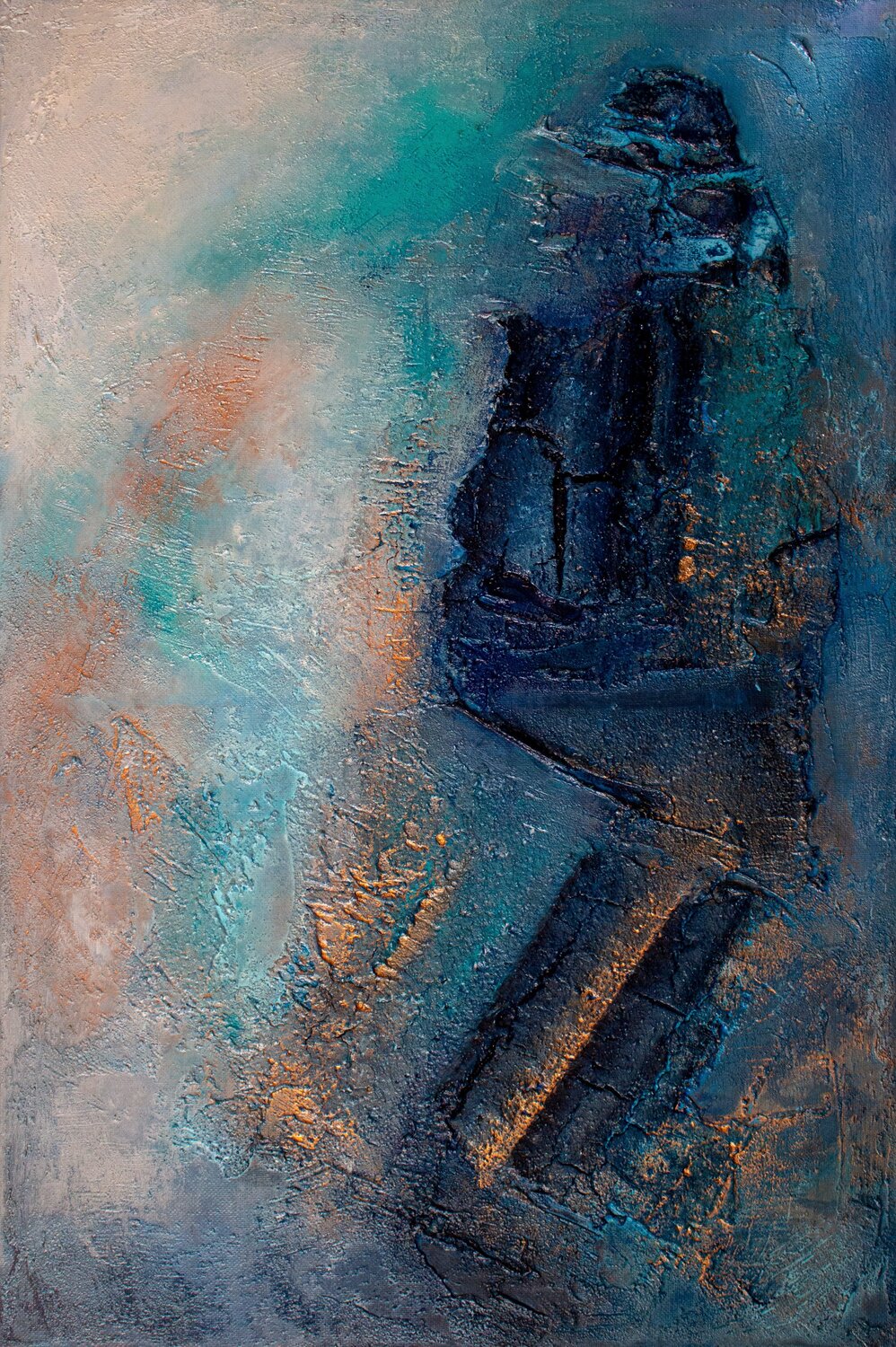 Stärke des Wachstums Fortuna Per Original painting for sale