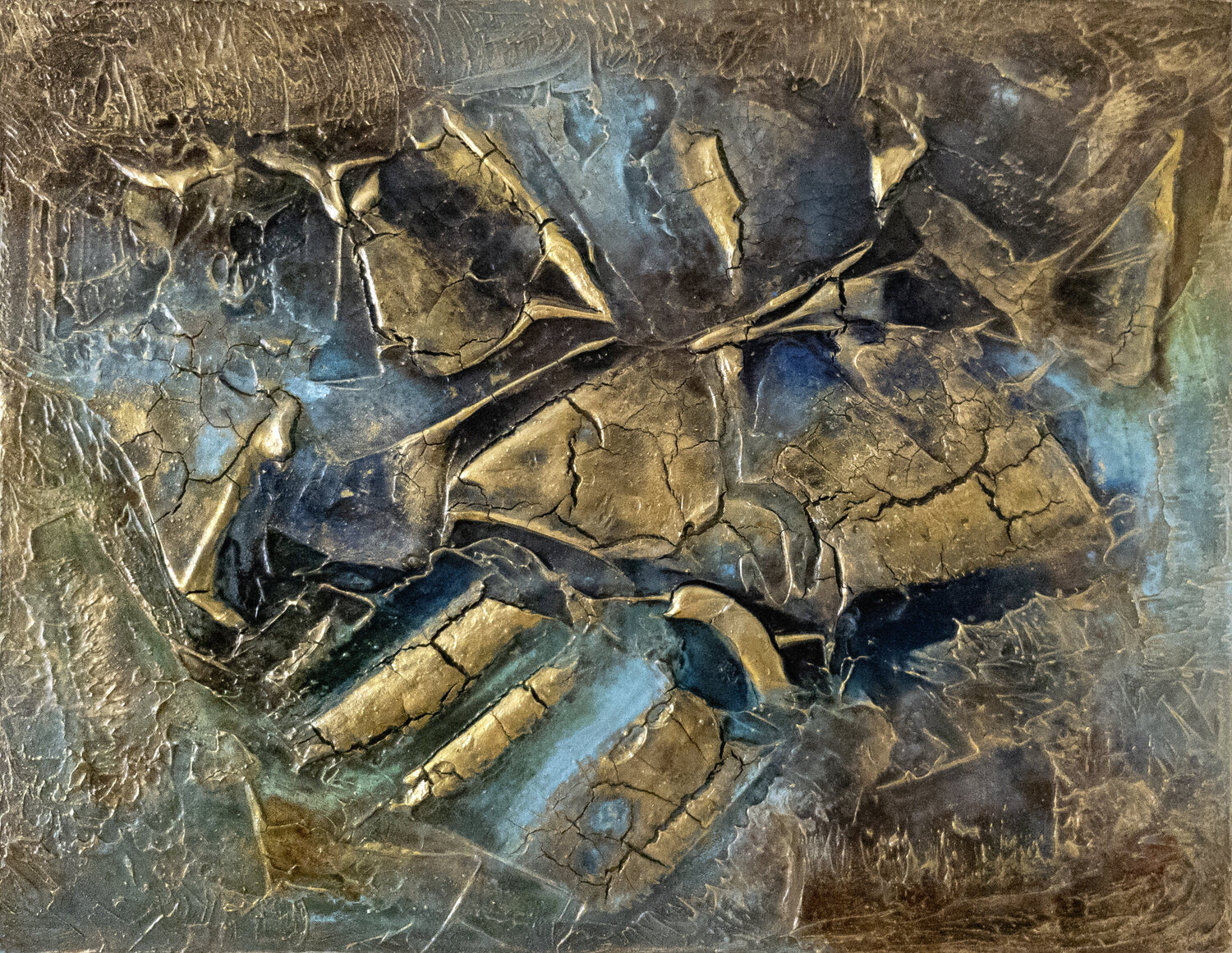 Eruption Fortuna Per Original painting for sale