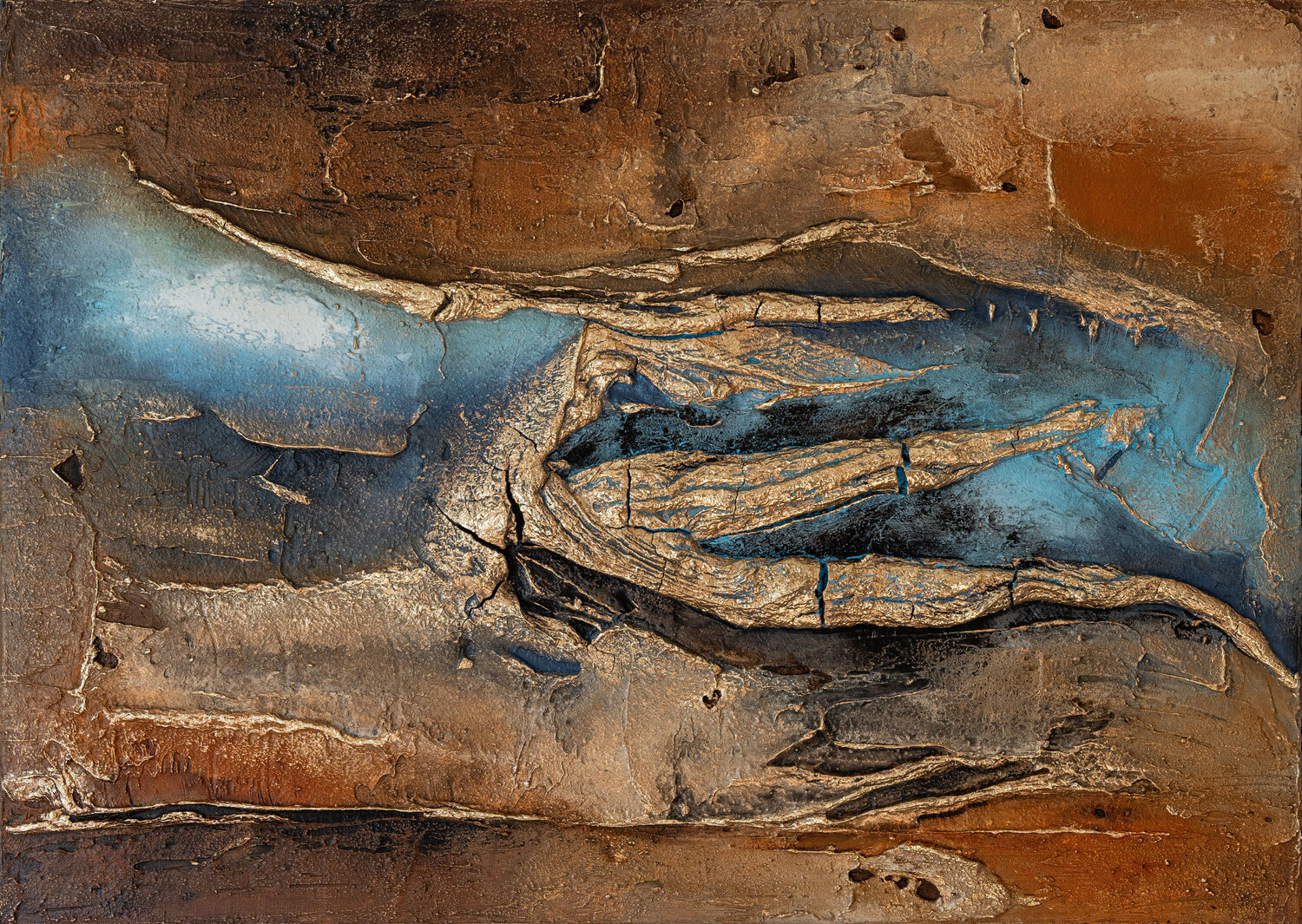 Narben der Geschichte Fortuna Per Original painting for sale