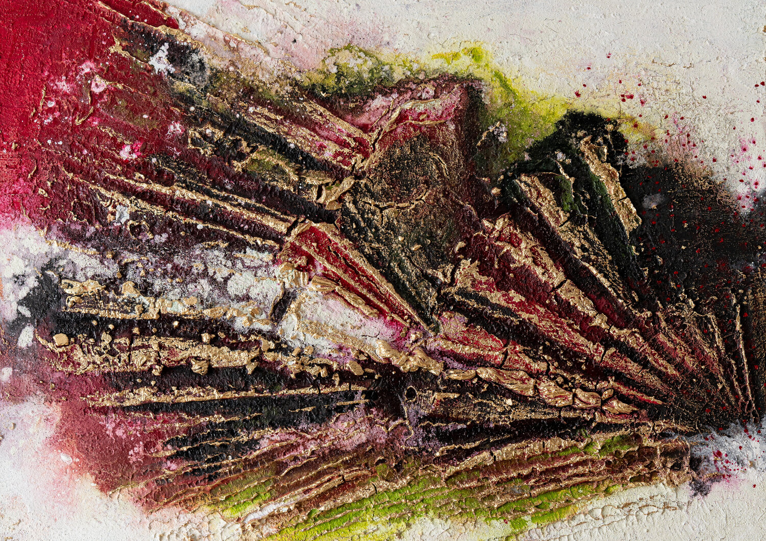 Golden Fragments Fortuna Per Original painting for sale