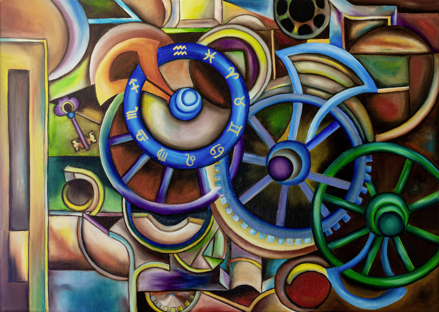 Good Things Take Time Fortuna Per Original painting for sale