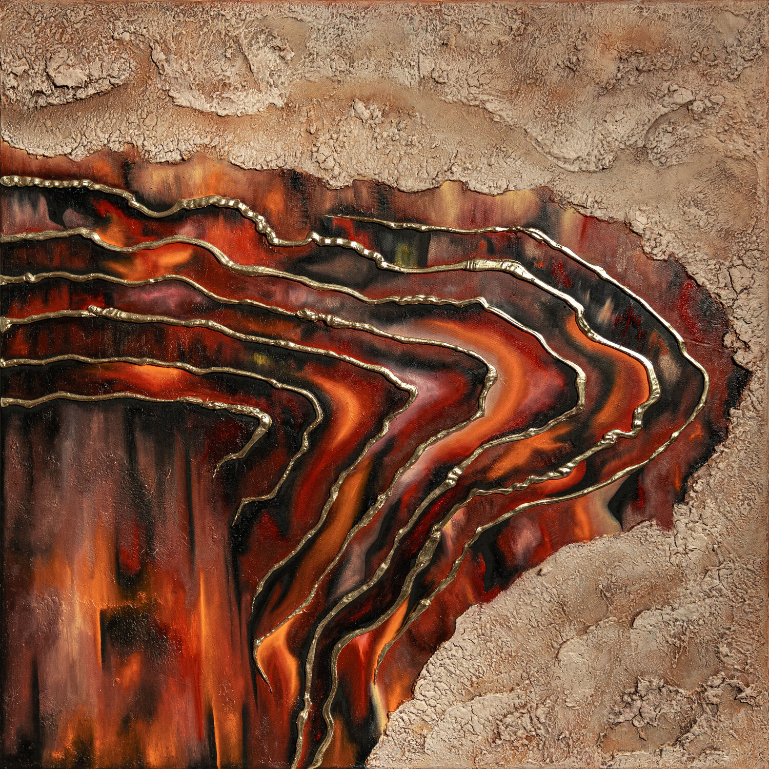 Echoes Fortuna Per Original painting for sale