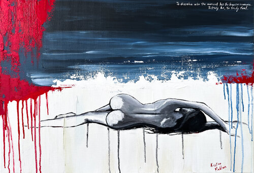 Dissolve into the Breeze by Kristina Mallen, Painting for Sale on Select
