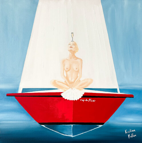 Cap du Plaisir by Kristina Mallen, Painting for Sale on Select