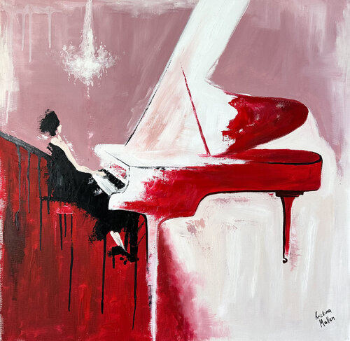 Phantom Notes by Kristina Mallen, Painting for Sale on Select