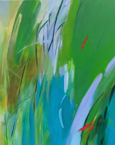 Sommer by Karina Fulara, Painting for Sale on Select