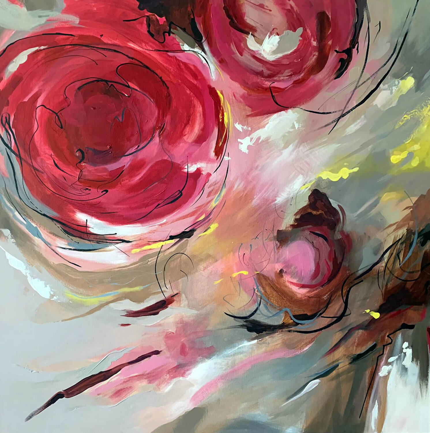 Life Karina Fulara Original painting for sale