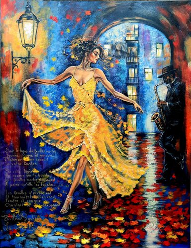 La Valse Boston by Svitlana Gryshko Loguinoff, Painting for Sale on Select