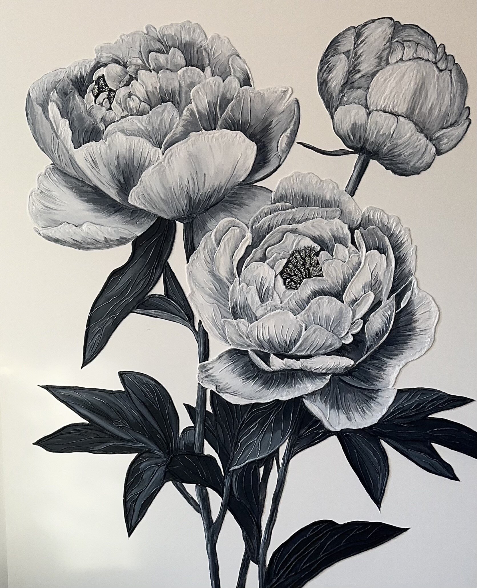 White Peonies