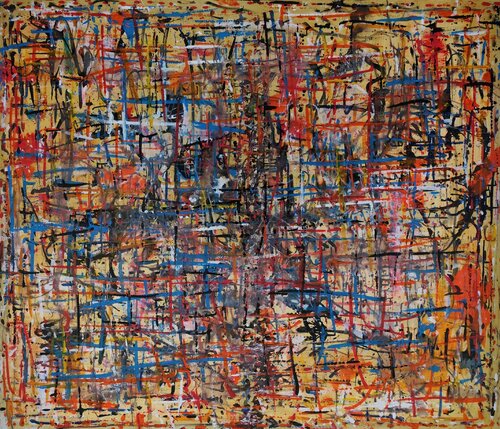 Abstraction Number 7, 2024 by Renzo Buggiani, Painting for Sale on Select