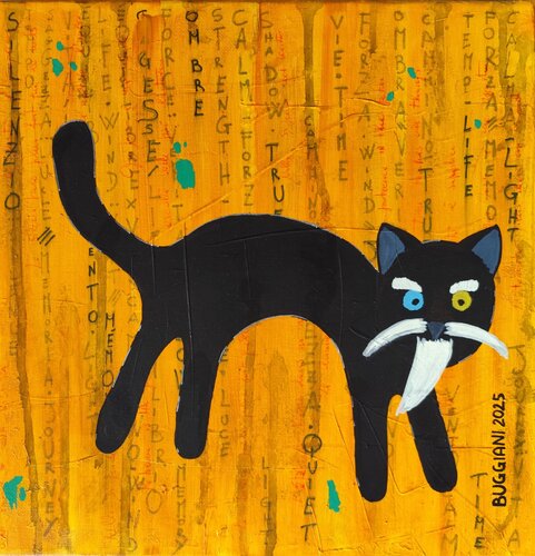 Il Saggio by Renzo Buggiani, Painting for Sale on Select