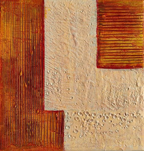 Untitled (Orange Flag No. 2) by Renzo Buggiani, Painting for Sale on Select