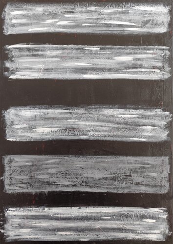 Black Mono-Lite Vol. 7 by Renzo Buggiani, Painting for Sale on Select